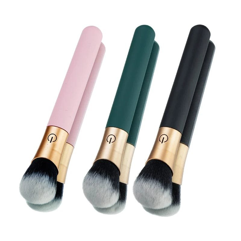 Makeup brush shaped g-spot and clitoral vibrator, photo 6