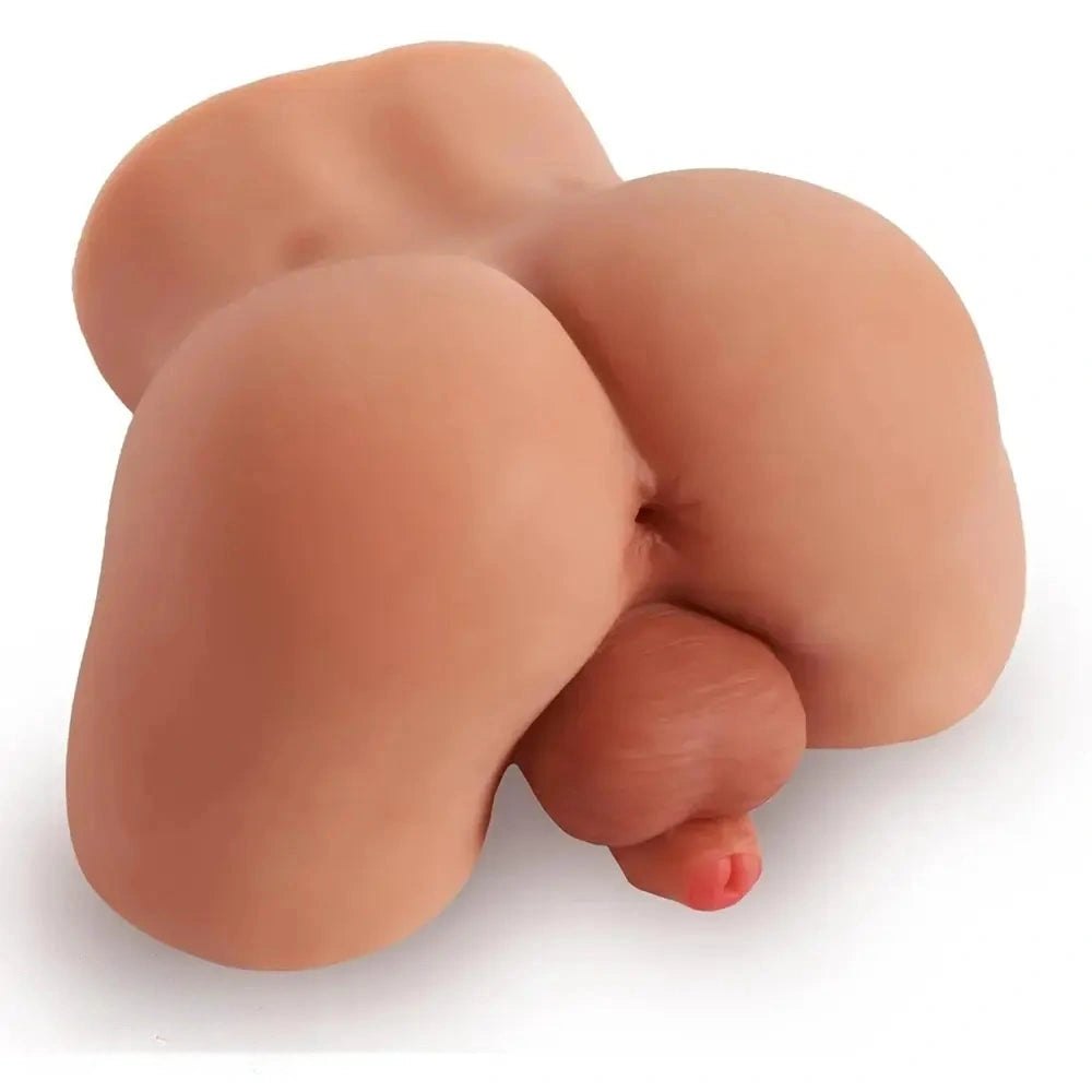 Flesh tone male torso doll with dildo, photo 7