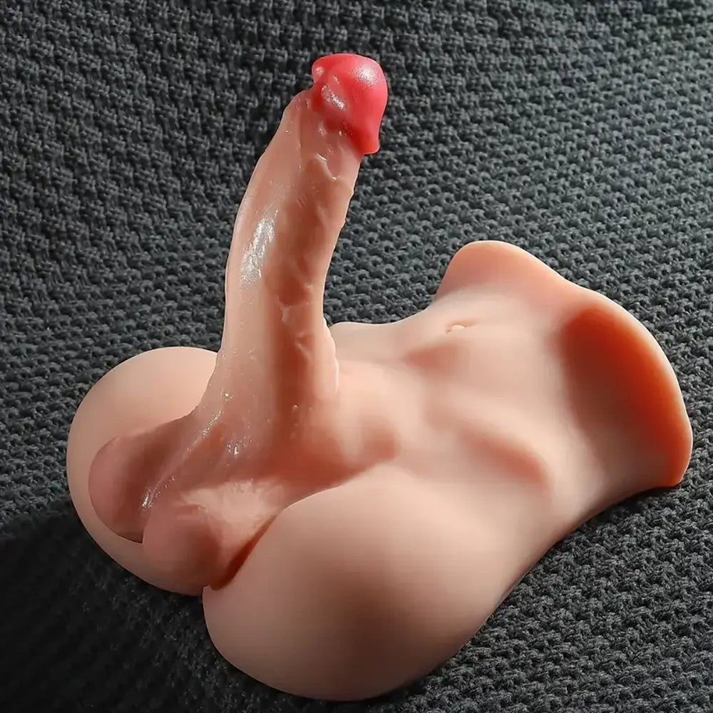 Flesh tone male torso masturbator, photo 1