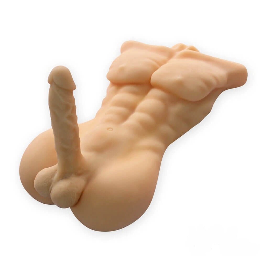 Male torso sex doll with built-in shaft, photo 2