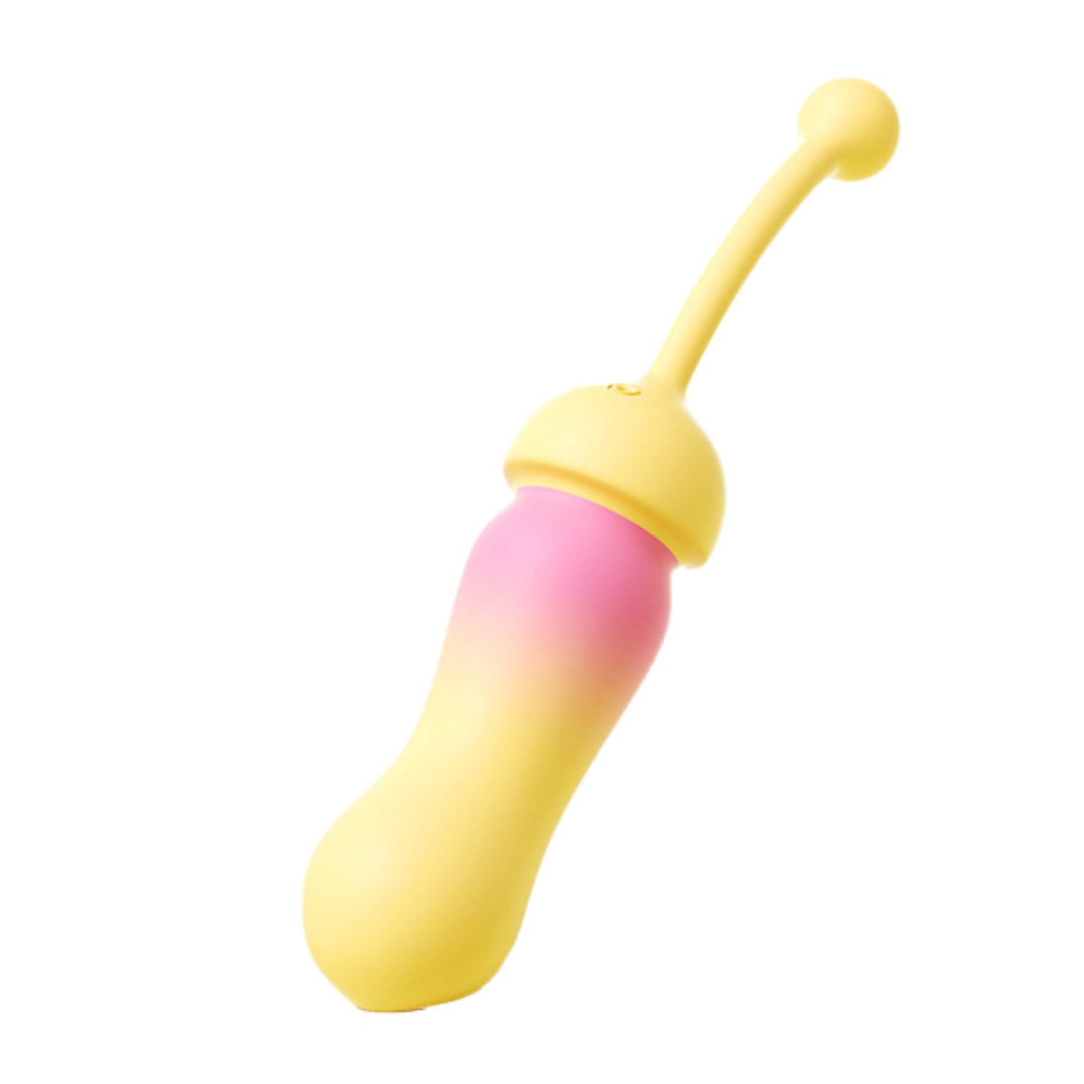 Yellow mango shaped g-spot bullet vibrator, photo 1
