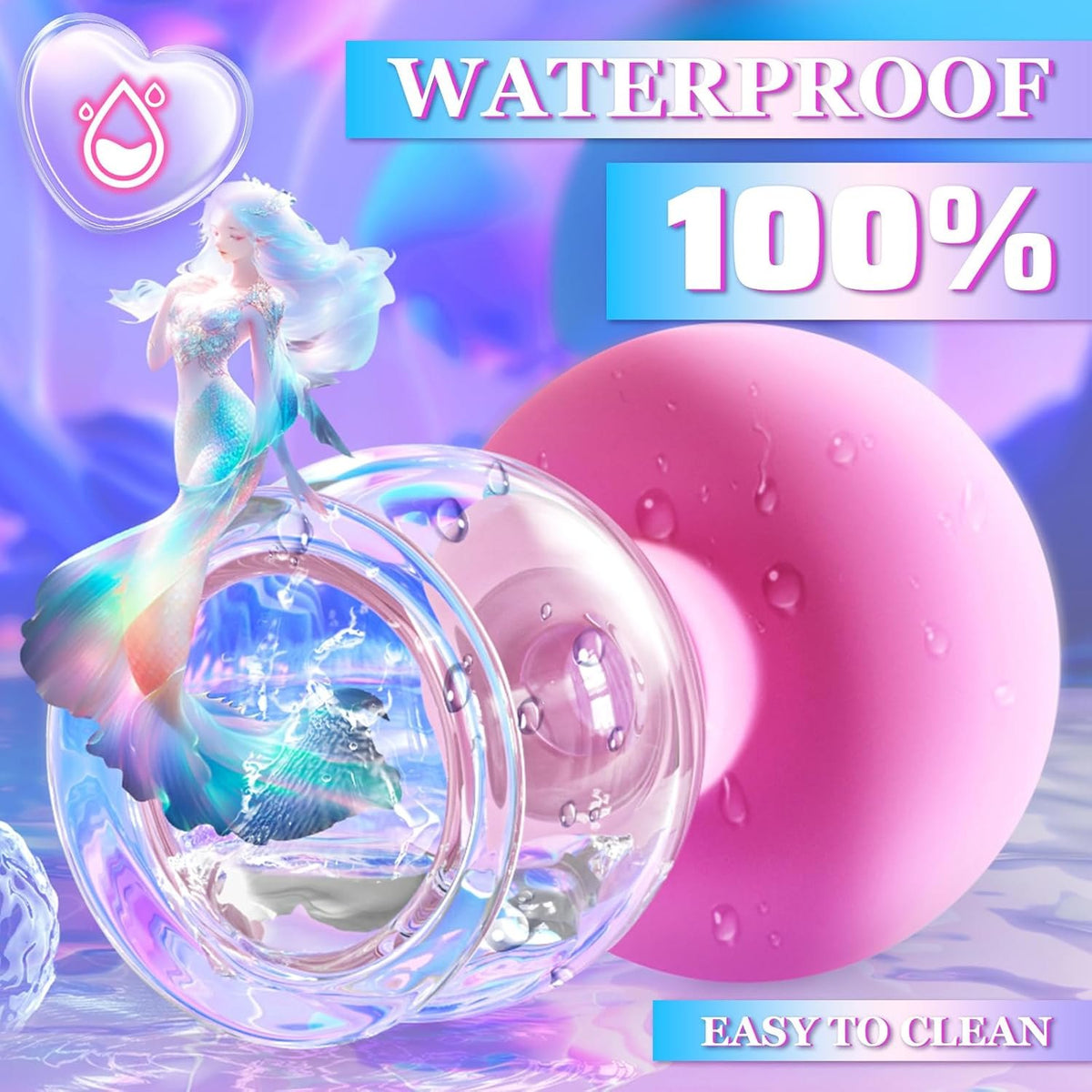 Pink silicone suction nipple cups, photo 7