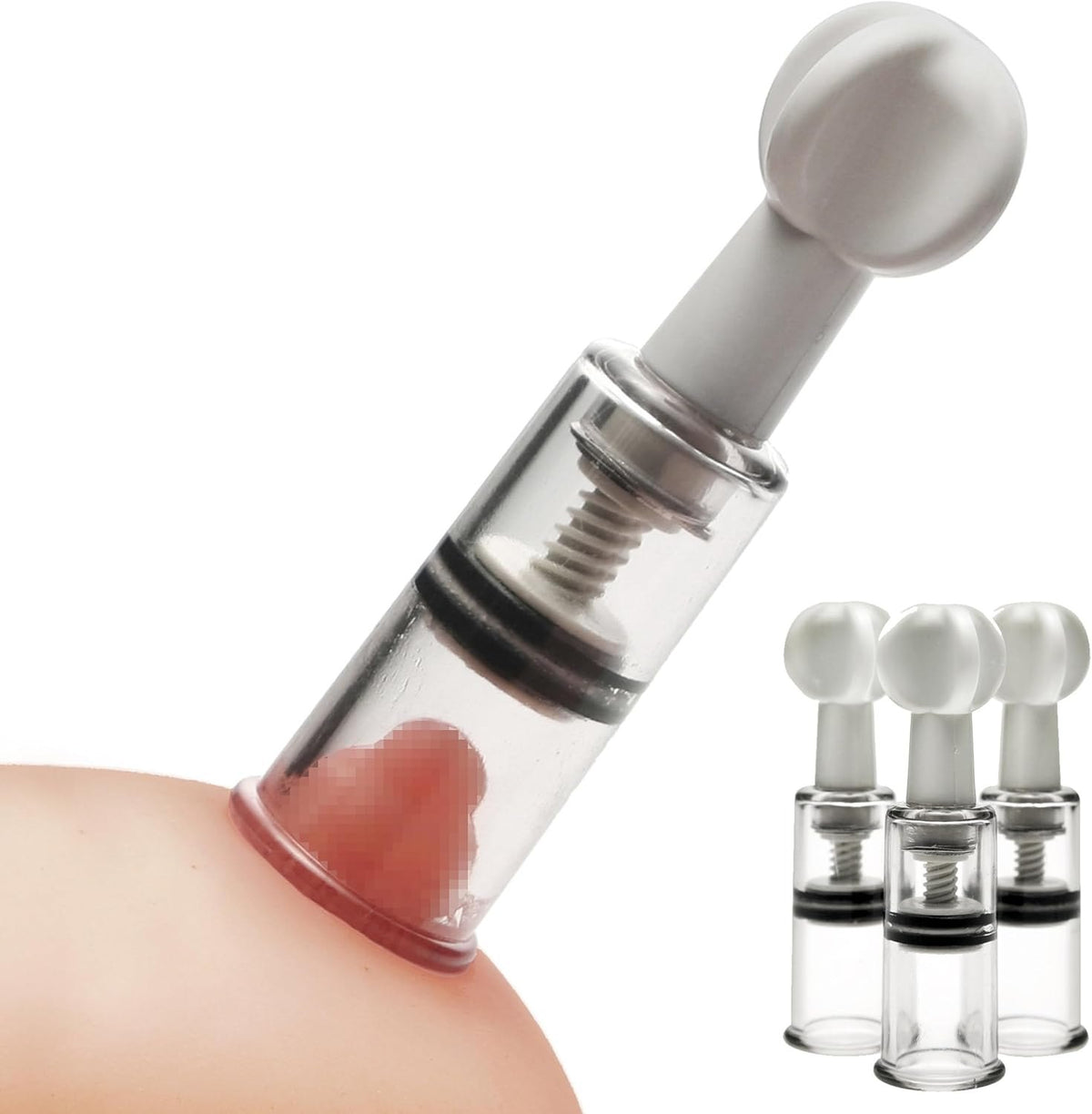 Manual vacuum nipple sucker cup, photo 1