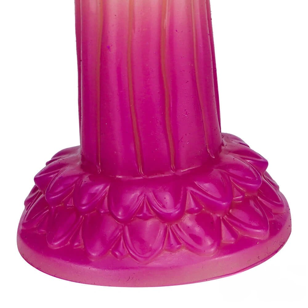 Marble swirl 3d printed silicone dildo, photo 4