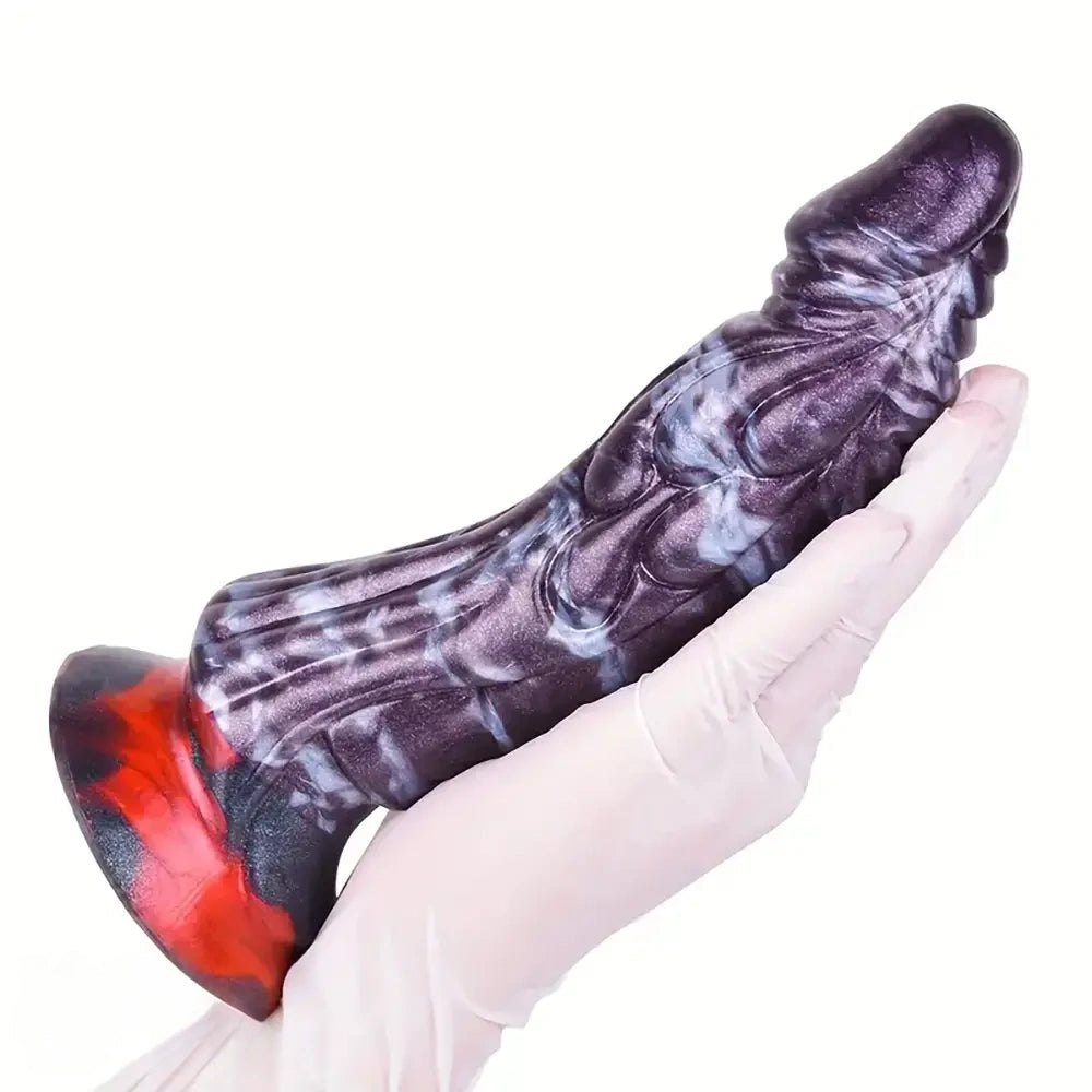 Marbled fantasy knot dildo, photo 12