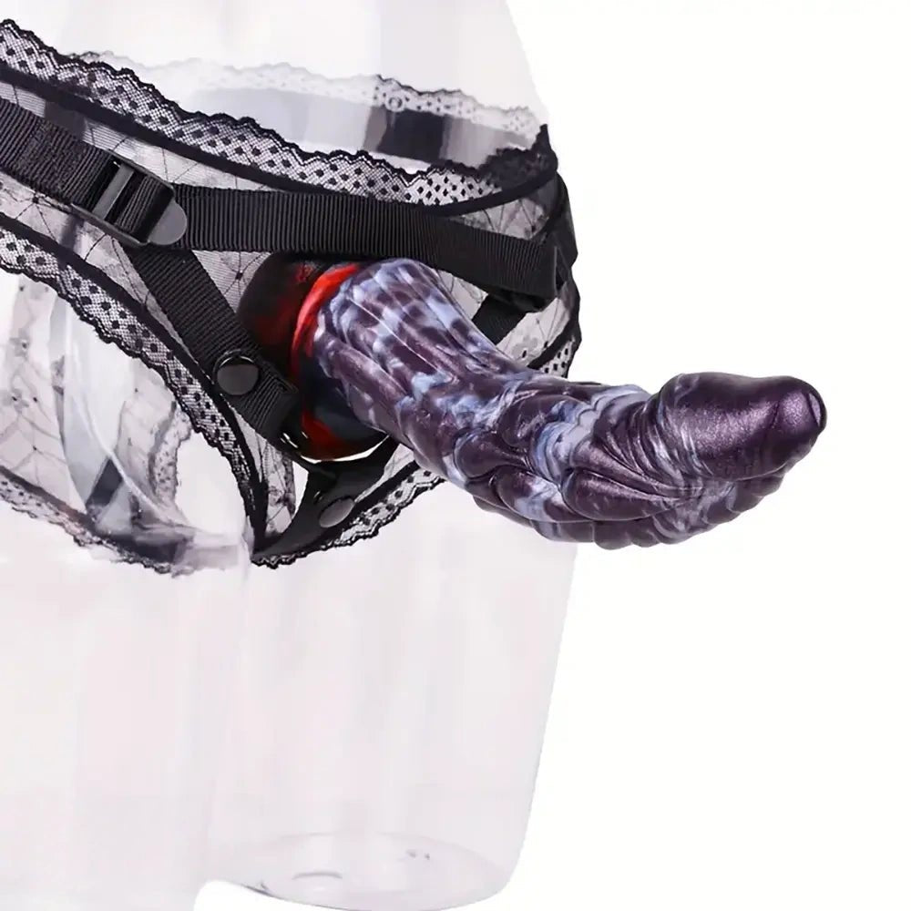Marbled fantasy knot dildo, photo 5