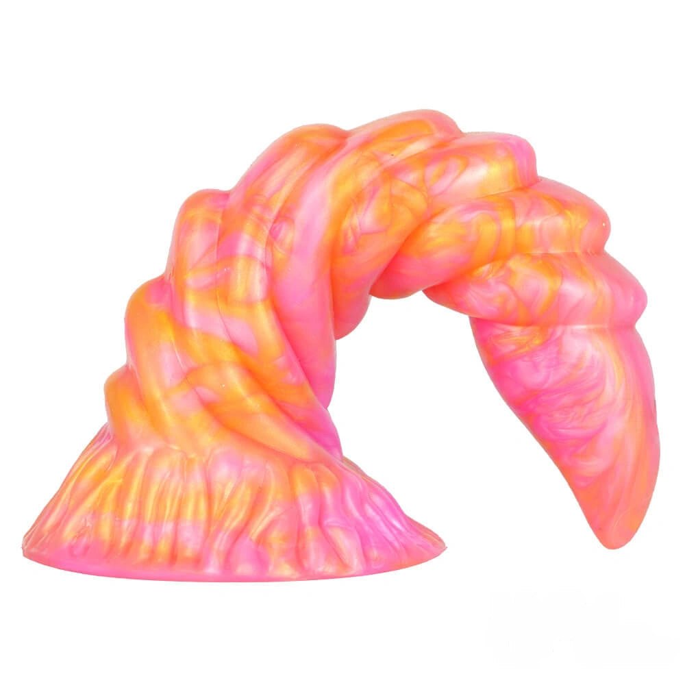 Marbled spiral fantasy dildo, photo 2