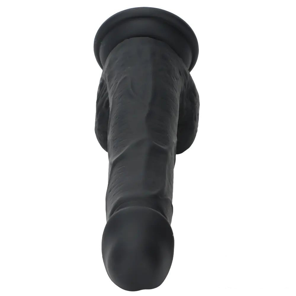 Marbled suction cup silicone dildo, photo 15