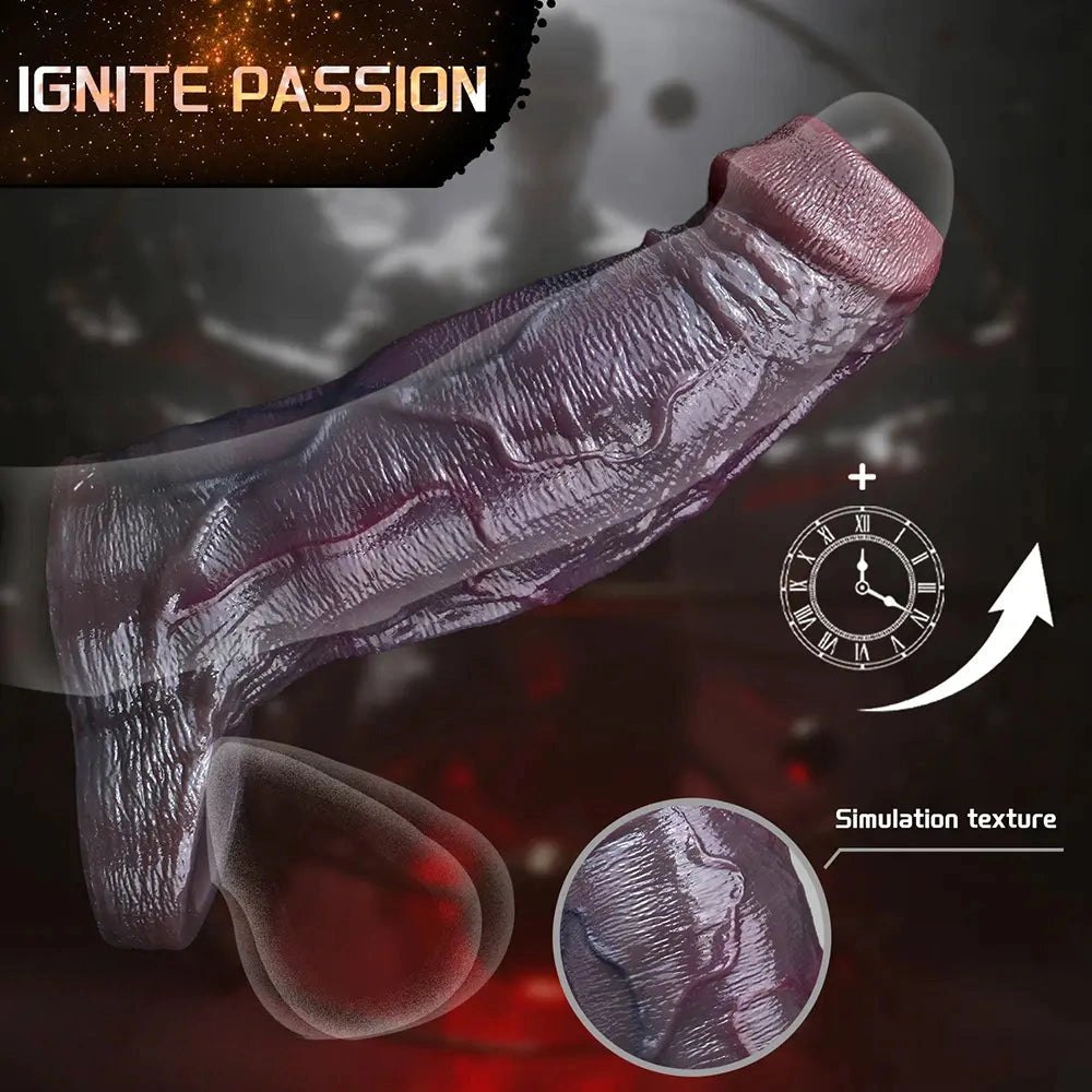 Maroon penis sleeve, photo 2