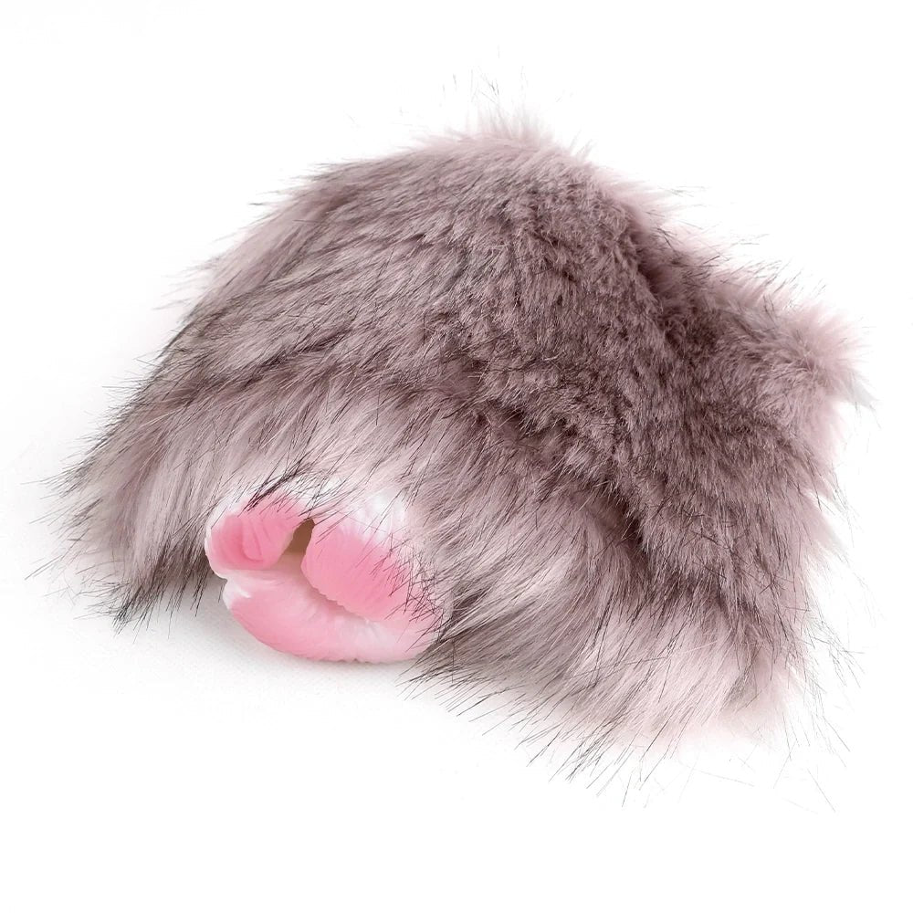 Mauve lilac fur masturbator, single entry, photo 5