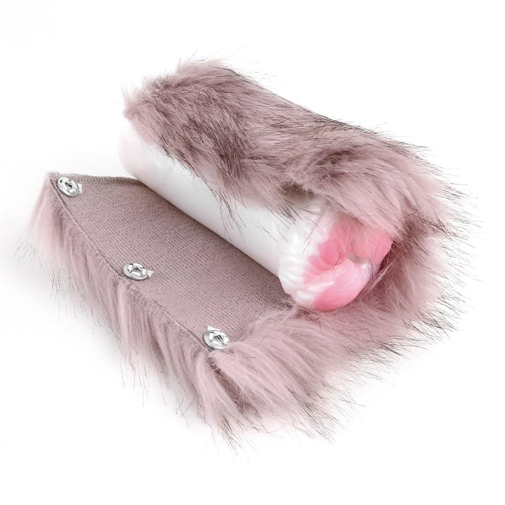 Mauve lilac fur masturbator, single entry, photo 7