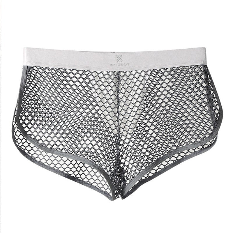 Mens fishnet see through boxer briefs, photo 6