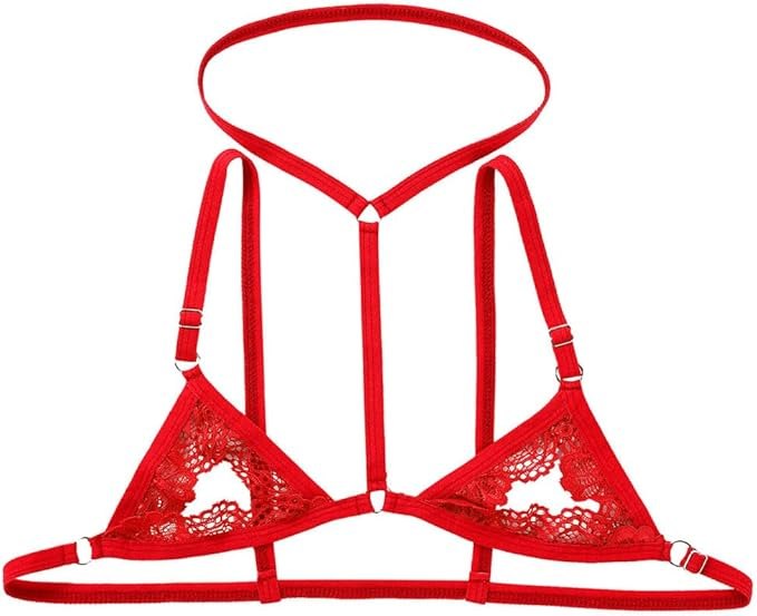 Mens lace three point bra underwear set, photo 5