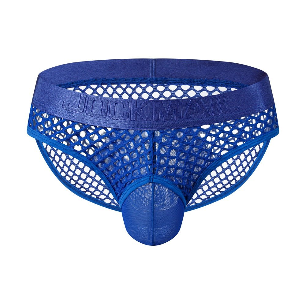 Mens fishnet mesh see through briefs, photo 9