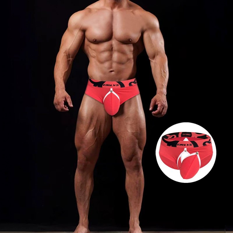 Mens low rise pouch briefs thong, photo 7