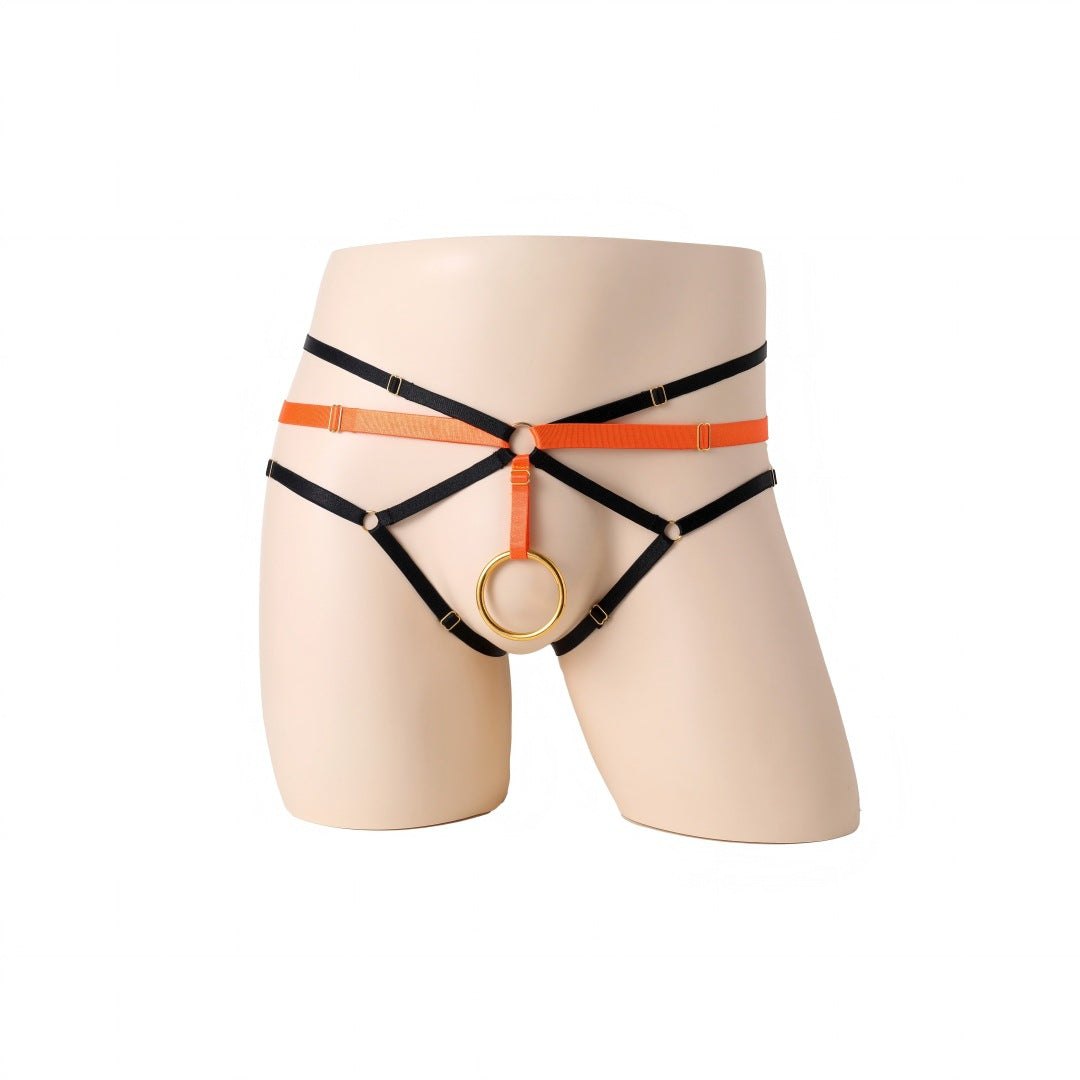 Mens multi strap cutout low rise jockstrap, photo 7