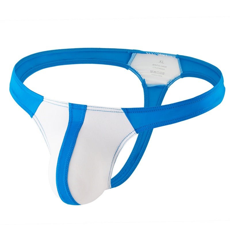 Mens patchwork u pouch bikini briefs, photo 6