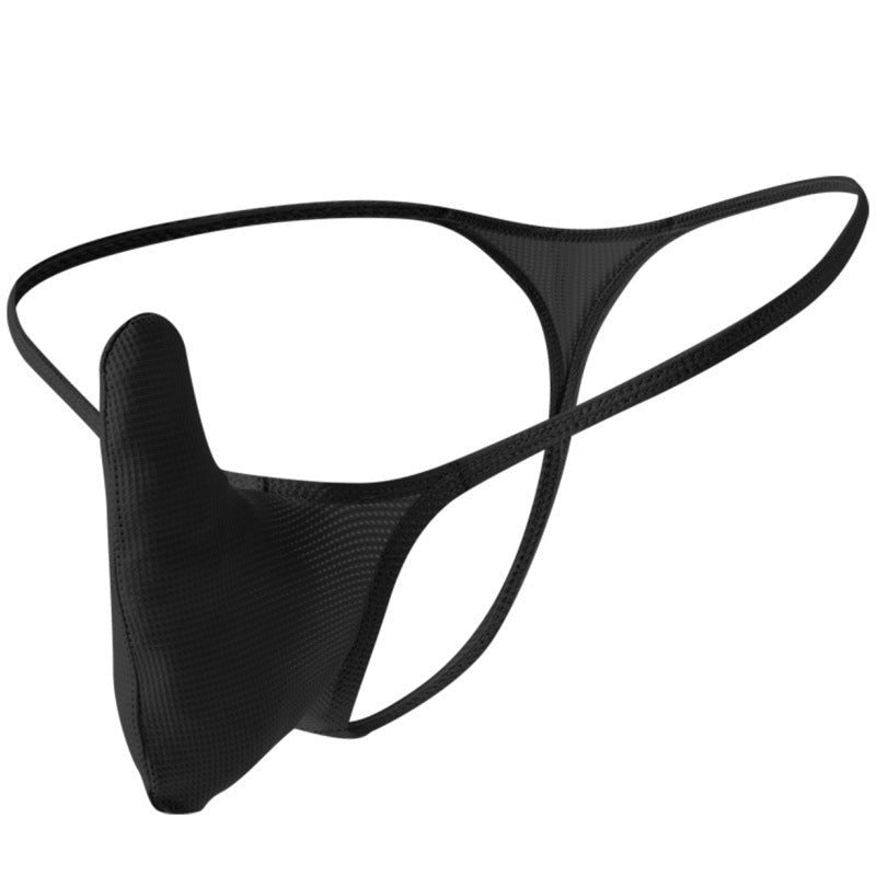 Mens see through mesh low rise g-string, photo 5