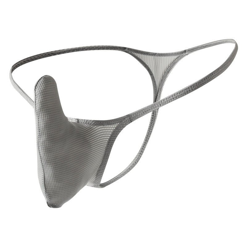 Mens see through mesh low rise g-string, photo 6