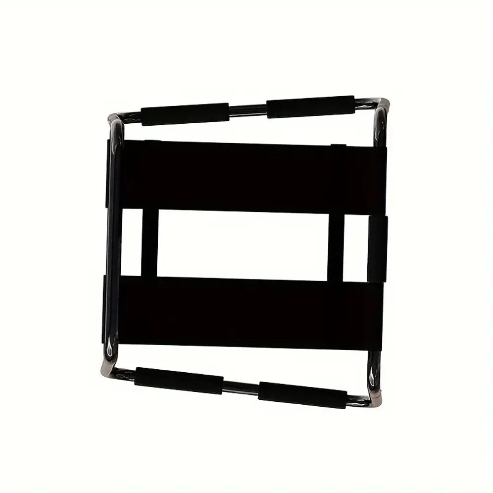 Black metal bouncing mount stool, photo 10