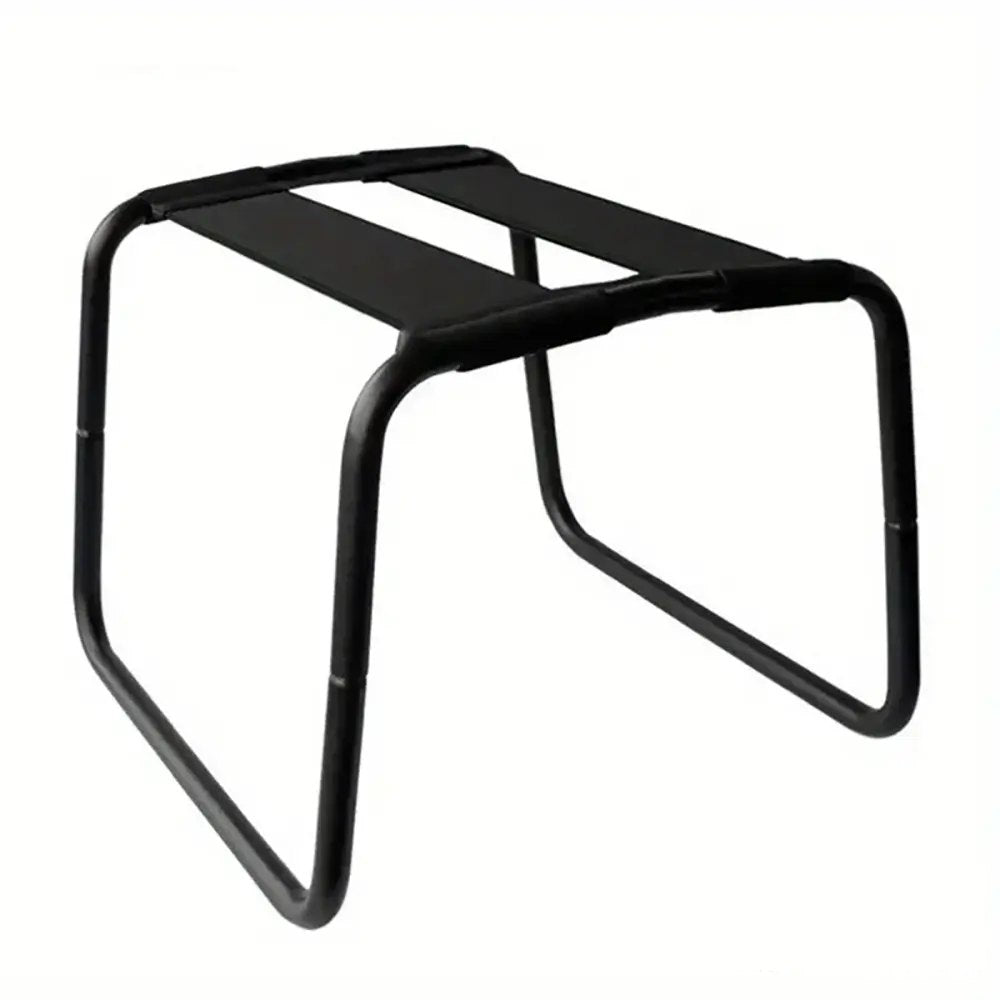 Metal frame positioning bench with inflatable cushion, photo 1