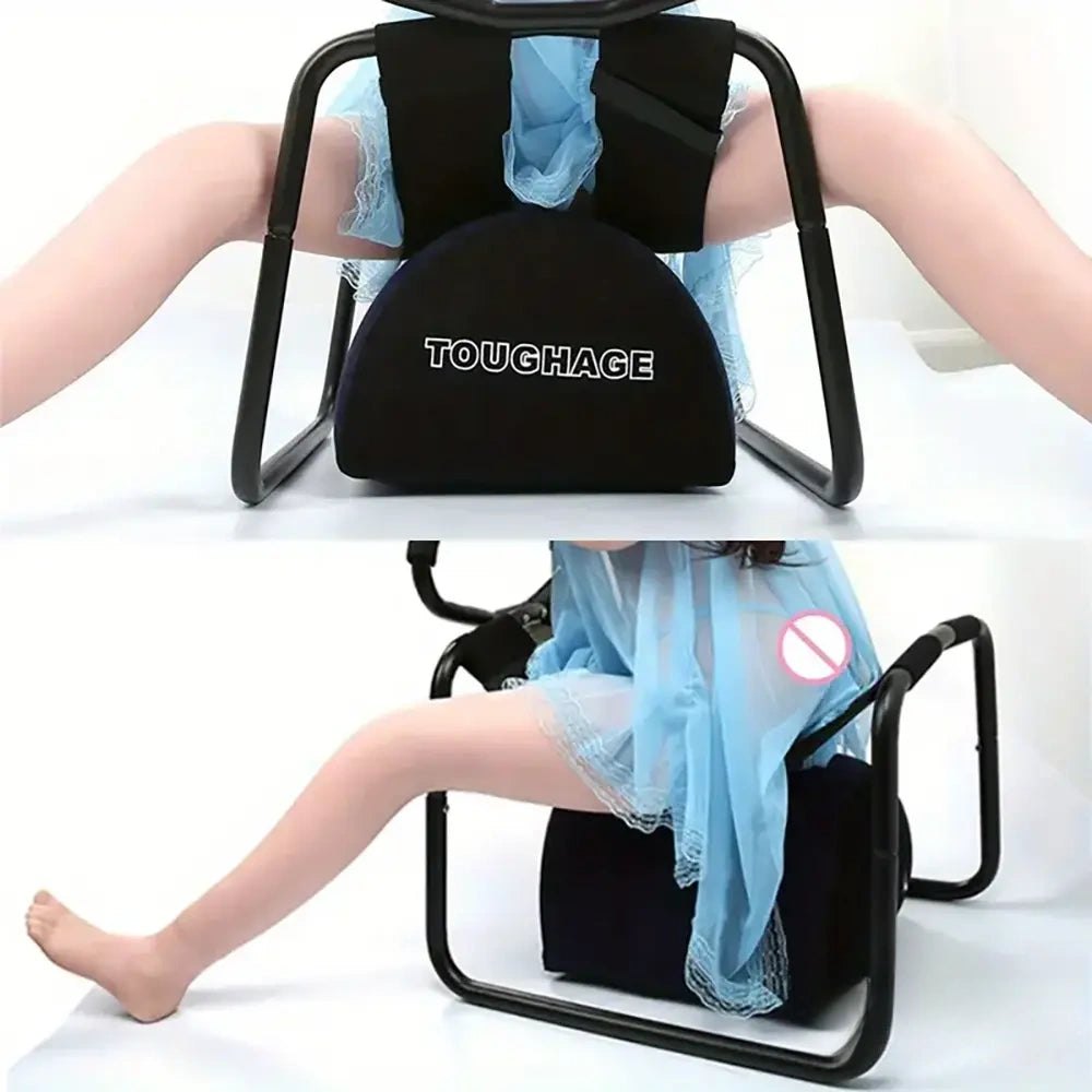 Metal frame positioning bench with inflatable cushion, photo 4