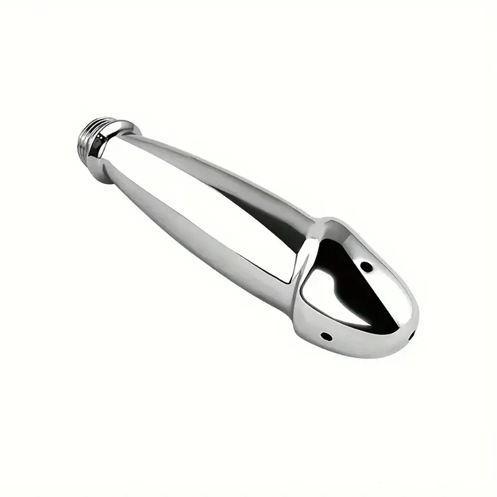 Silver metal shower douche nozzle, photo 3