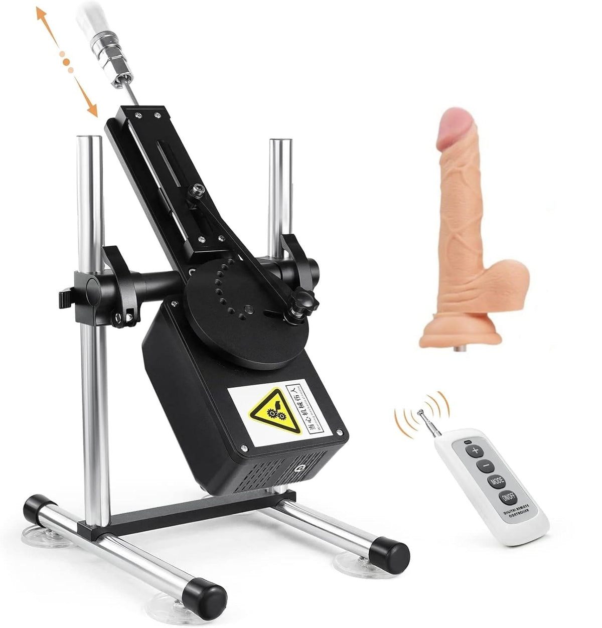 Black metal thrusting sex machine, photo 8