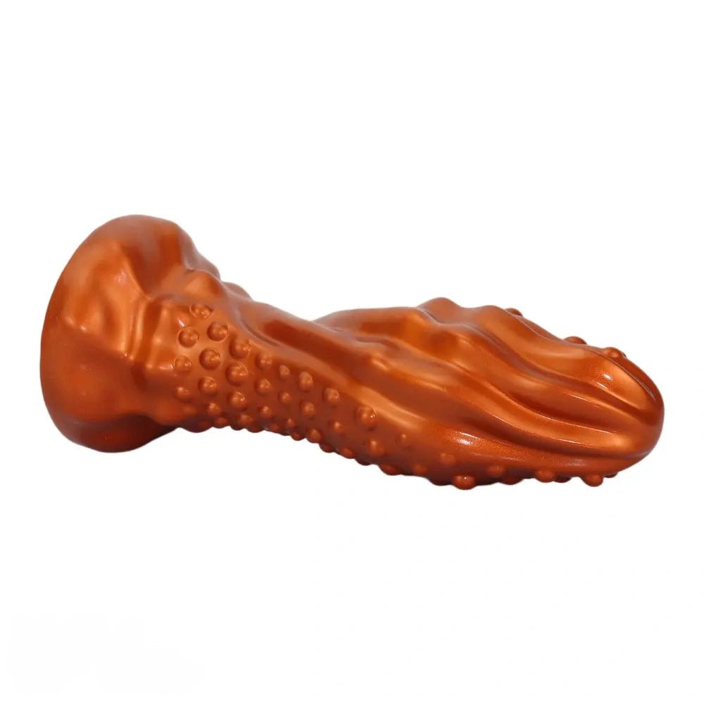 Studded textured silicone anal plug, photo 8