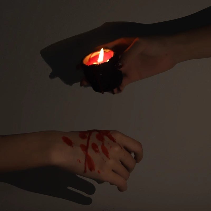 Red wax meteor shaped bdsm candle, photo 2