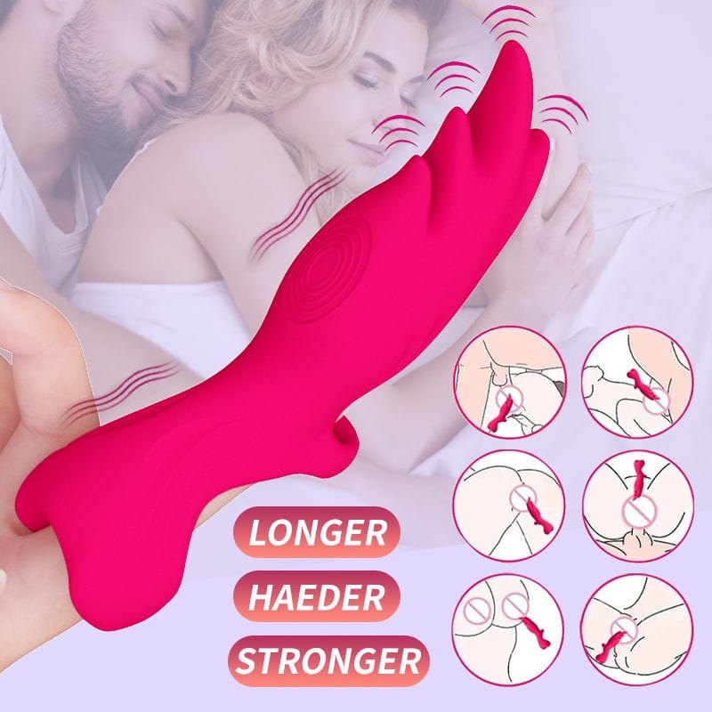 Mini clit stimulator vibrator with rabbit tip, photo 2