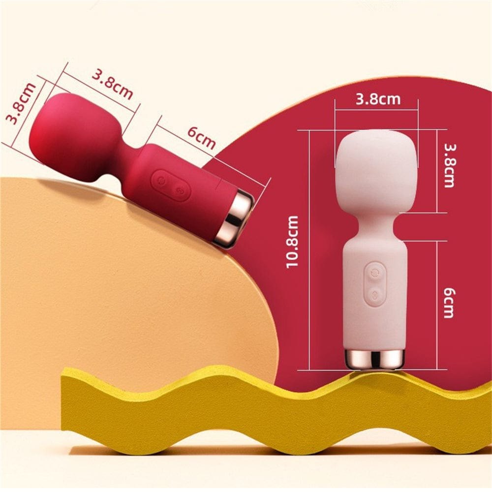 Mini flexible wand massager with rotating head, photo 4