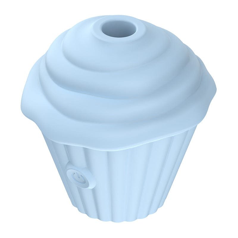 Cupcake-shaped mini clitoral vibrator with one-button control, photo 12