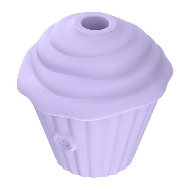 Cupcake-shaped mini clitoral vibrator with one-button control, photo 13