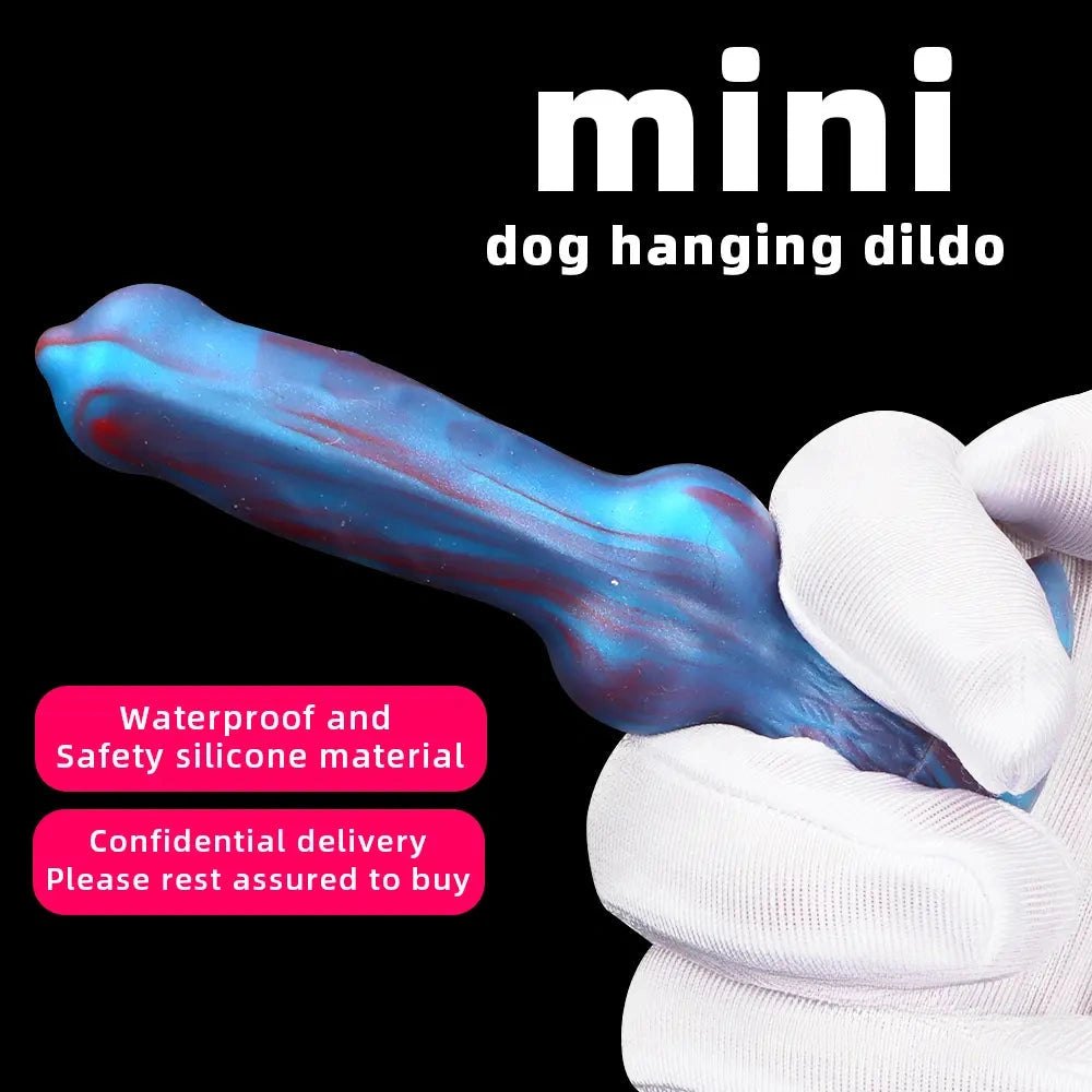 Mini knotted animal dildo, photo 3