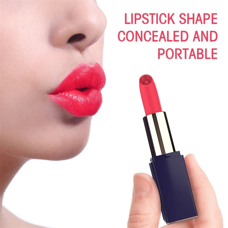 Mini lipstick bullet vibrator with interchangeable heads, photo 8