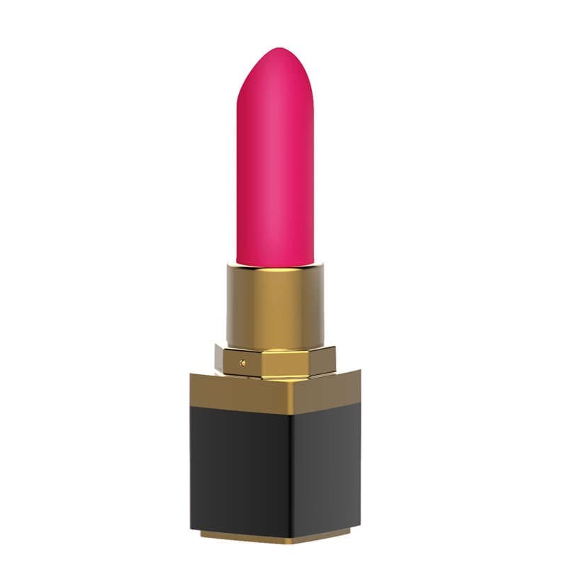Black mini lipstick vibrator, photo 1