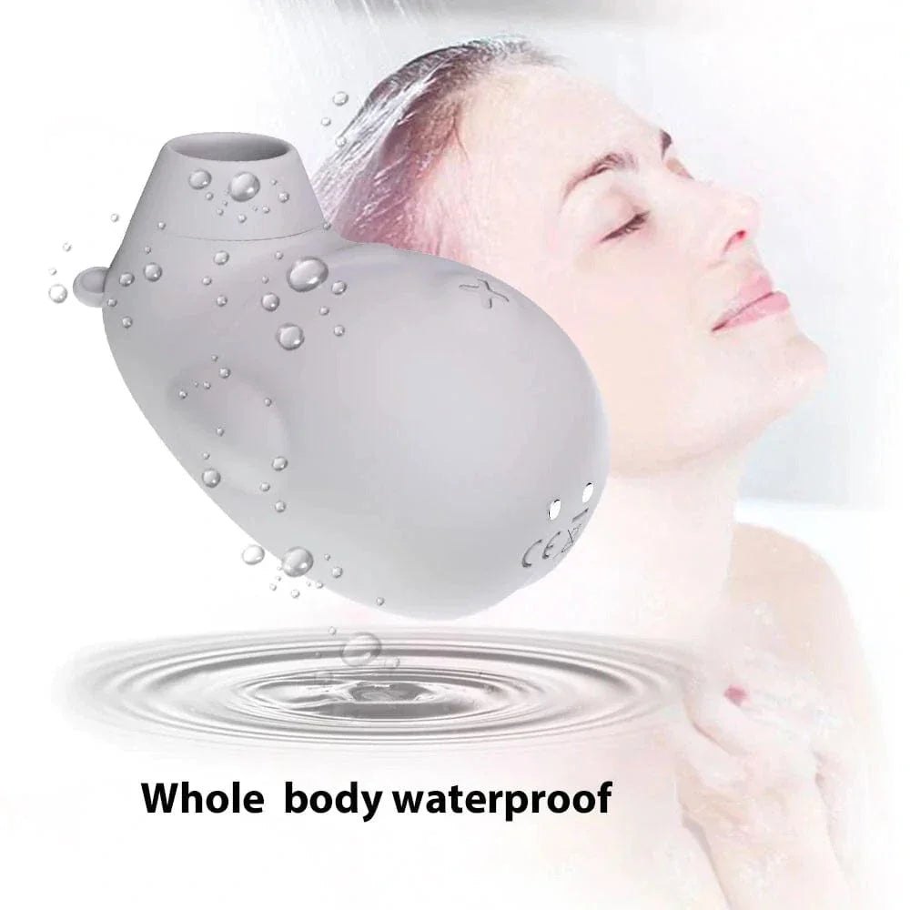 Grey mini pearl tip suction toy, photo 4