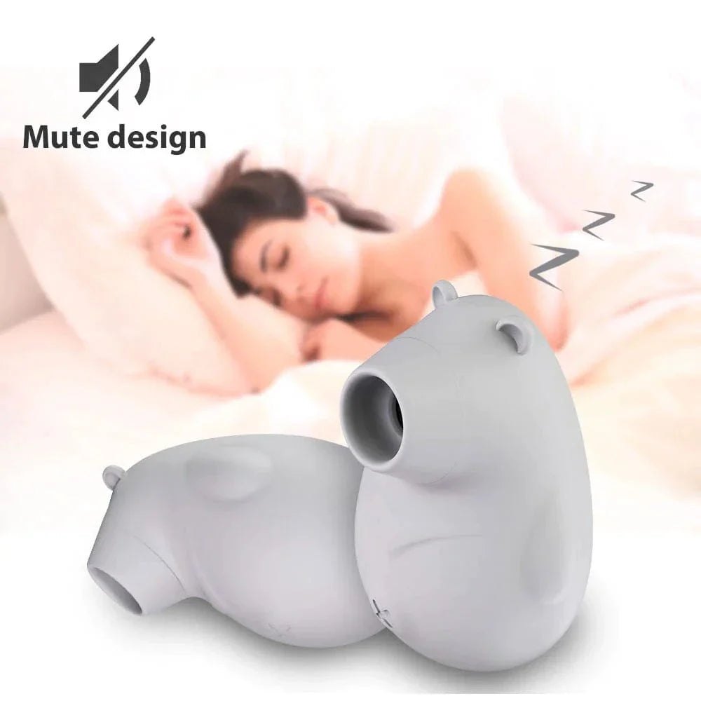 Grey mini pearl tip suction toy, photo 5