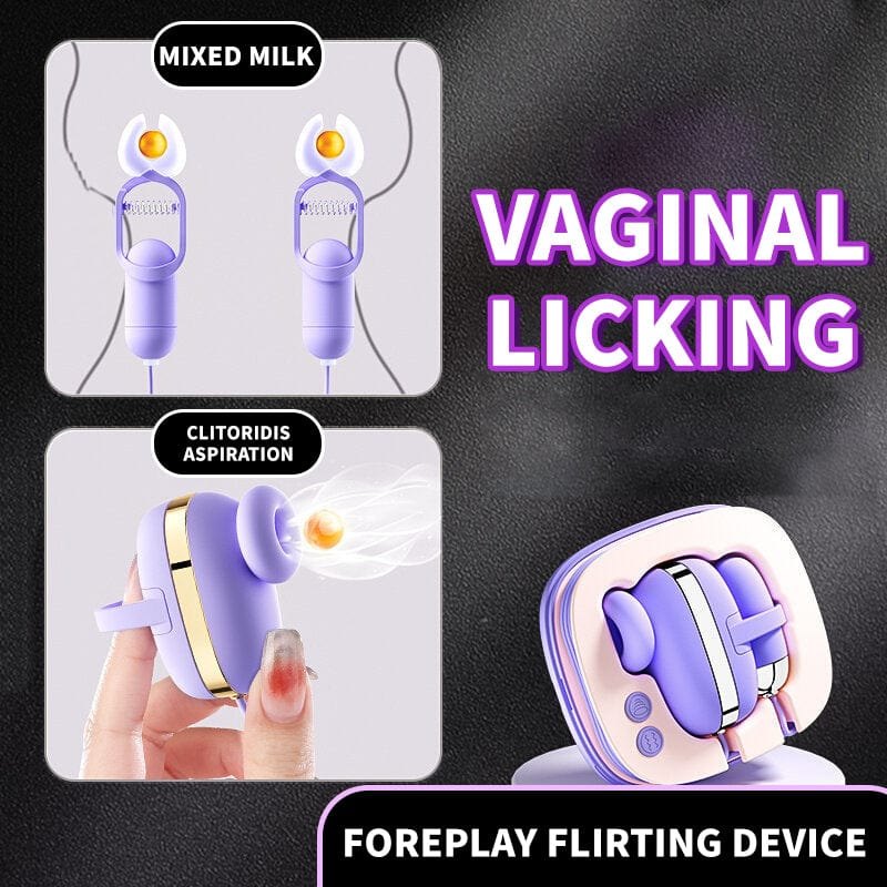 Mini pod clitoral sucking vibrator with charging case, photo 7