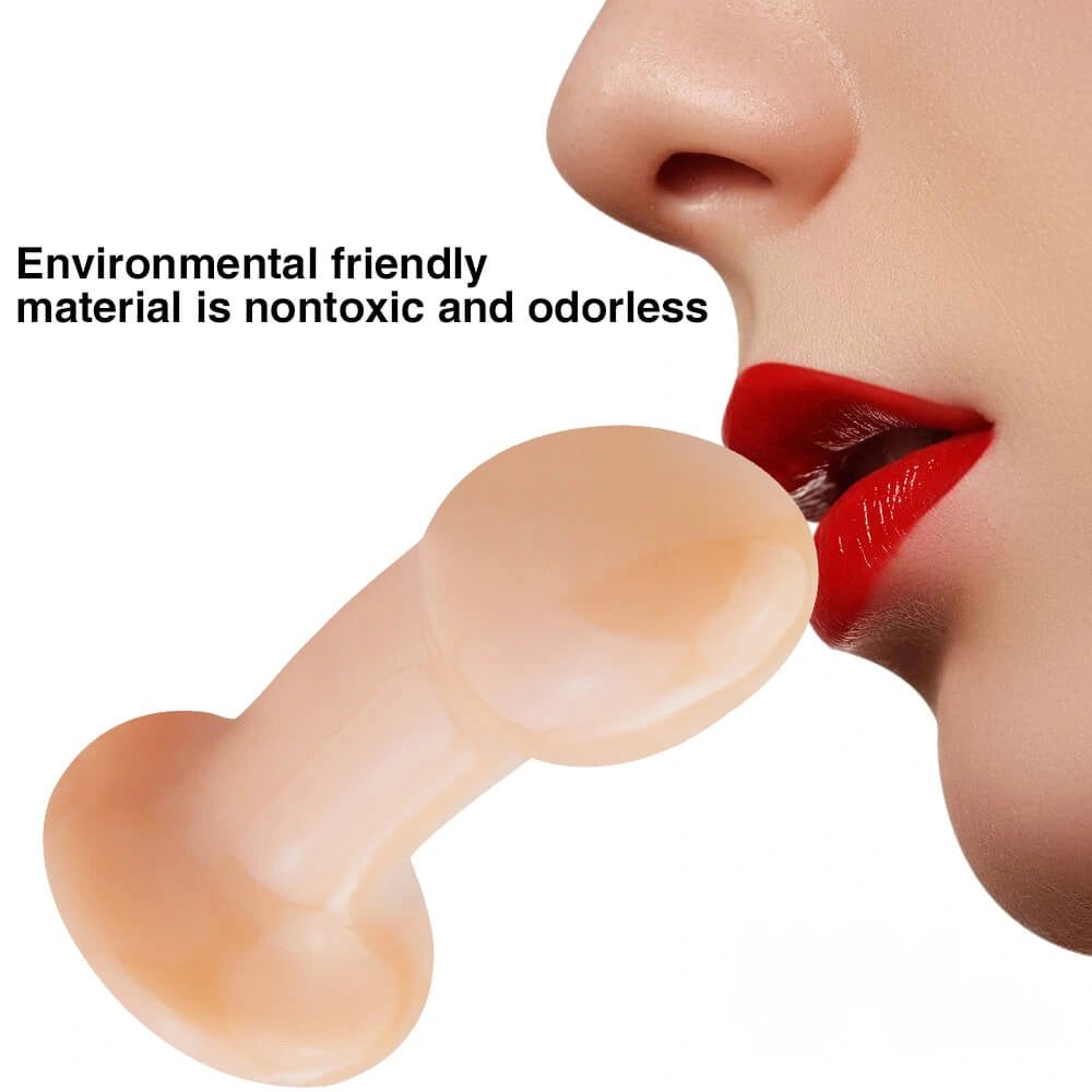 Small realistic pvc mini dildo, photo 4