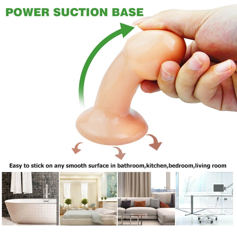 Small realistic pvc mini dildo, photo 5