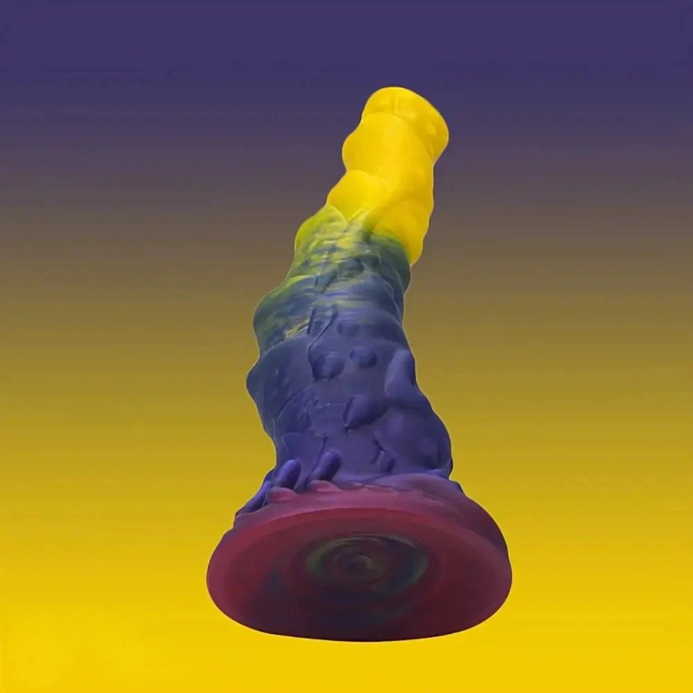 Mixed color silicone monster creature dildo, photo 2