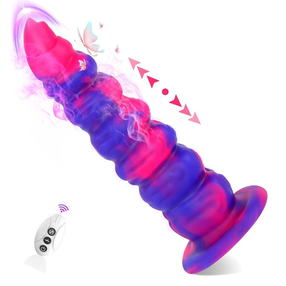 Fantasy monster dildo with suction cup base, photo 1