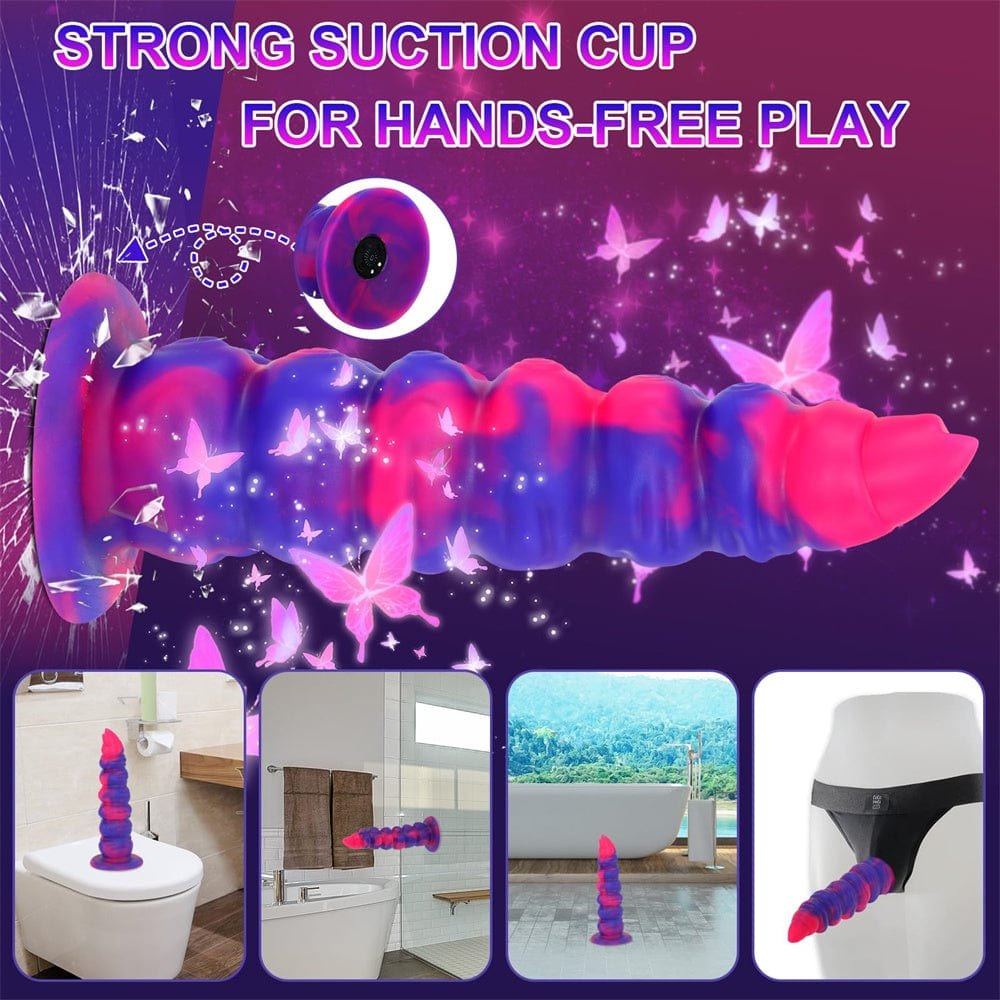 Fantasy monster dildo with suction cup base, photo 5