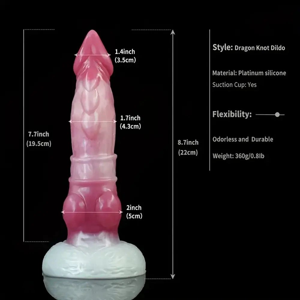 Textured fantasy creature dildo, photo 19