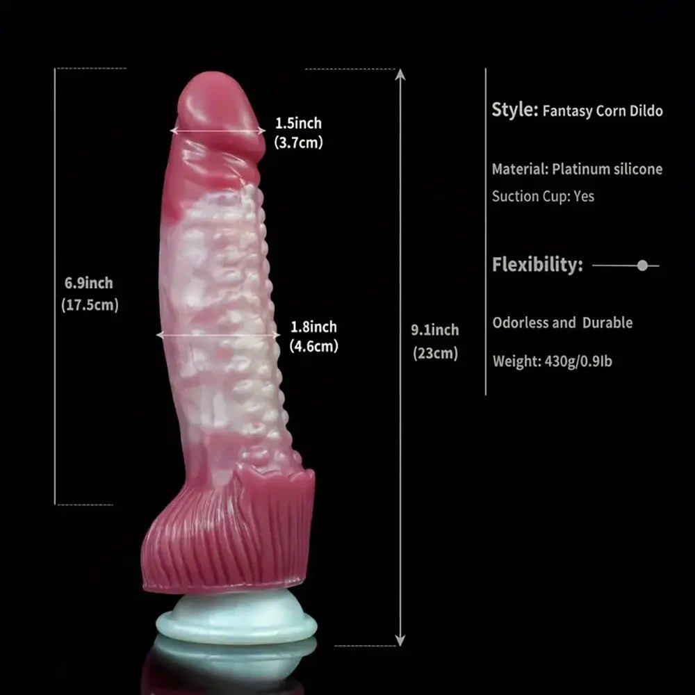 Textured fantasy creature dildo, photo 7