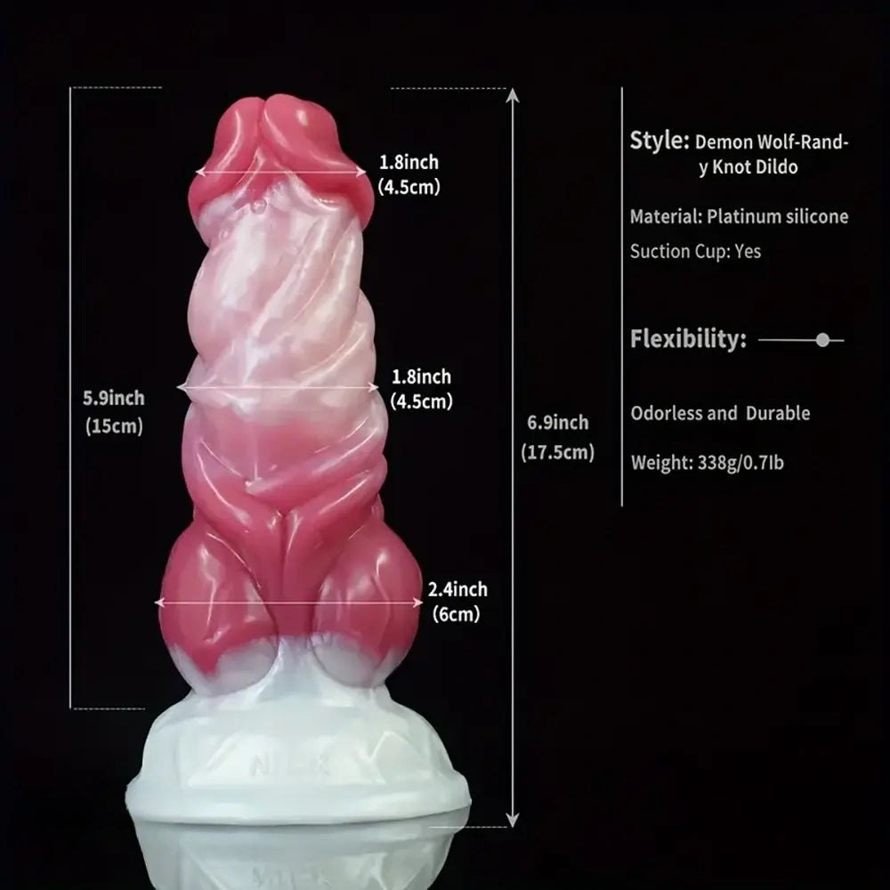 Textured fantasy creature dildo, photo 9