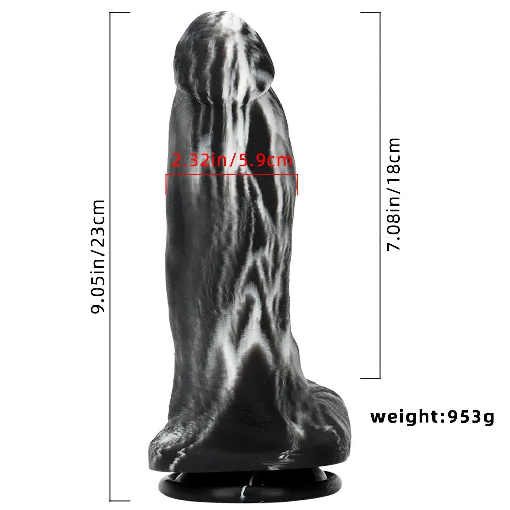 #1 monster color fantasy silicone dildo
