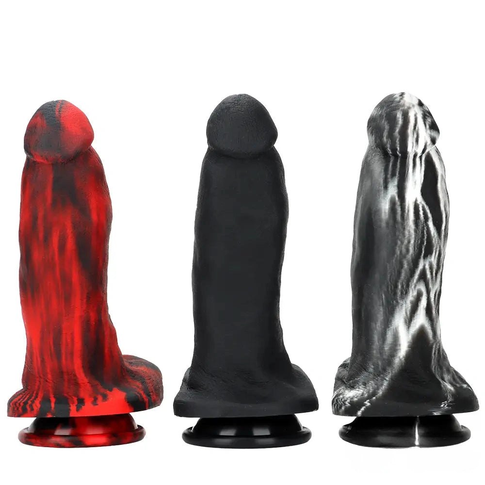 Monster color fantasy silicone dildo, photo 1
